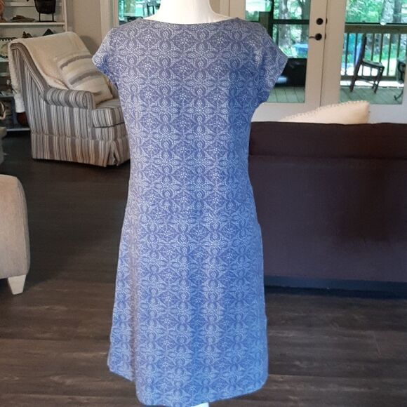 Isis Blue Spring/Summer Dress - Picture 3 of 12